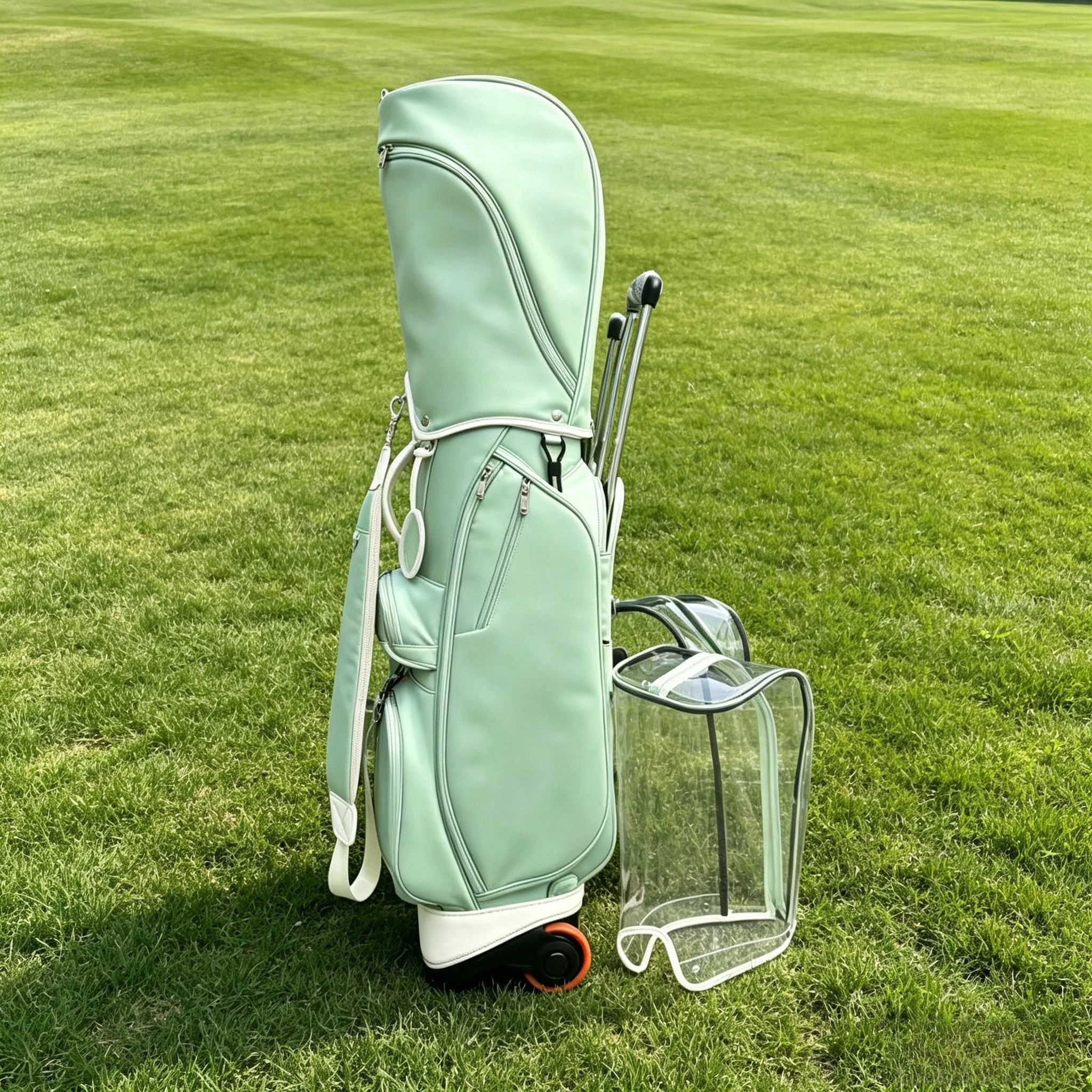Latest Golf Stand Bag PU Leath - Golf Bag Stand Cart ulasan dan harga