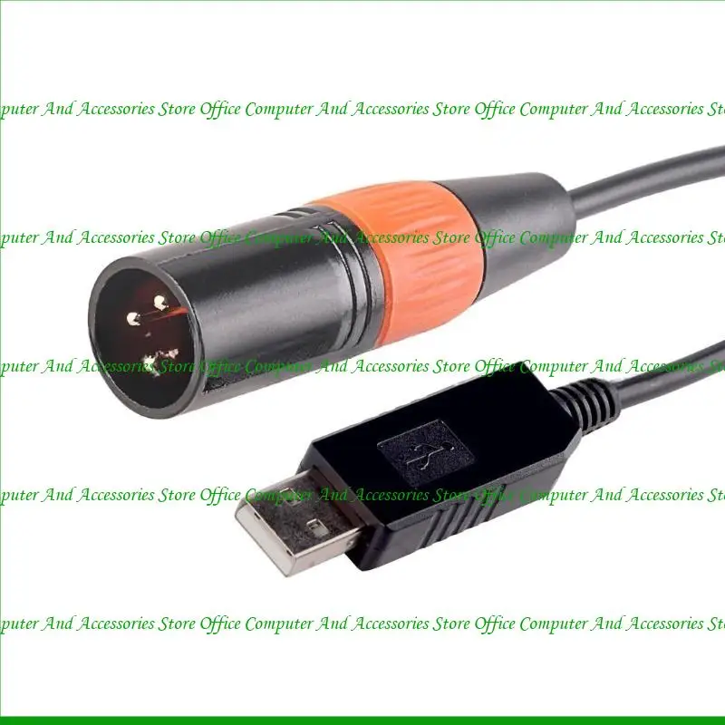 U55C USB To DMX512 3Pin 3Pins Connection Adapter For Precise Stage Lighting Solution