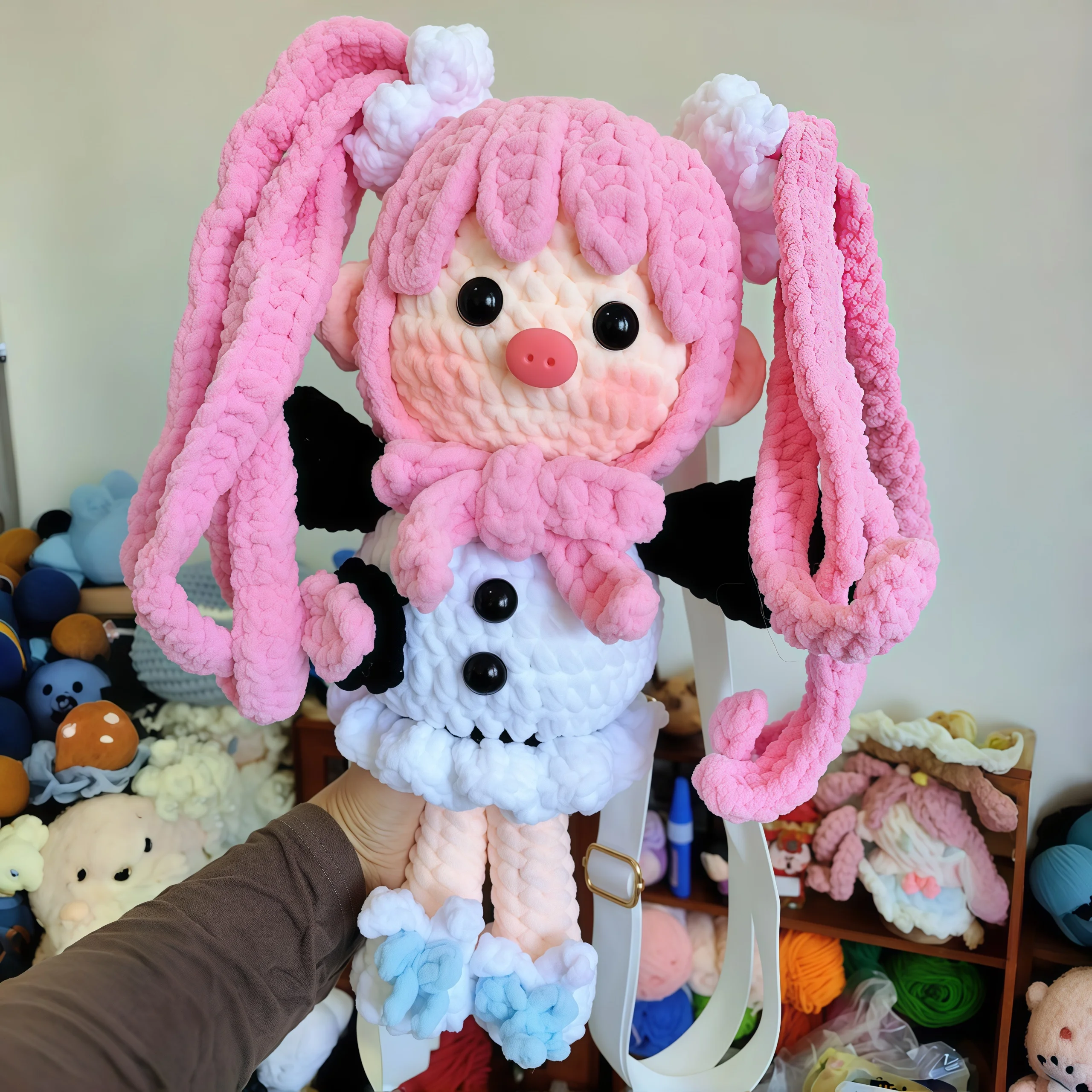 handmade-large-yarn-hooked-plu-toy-keychain-round-design-fat-panda-creative-accory-doll-hanging-ornament-for-diy-knitting