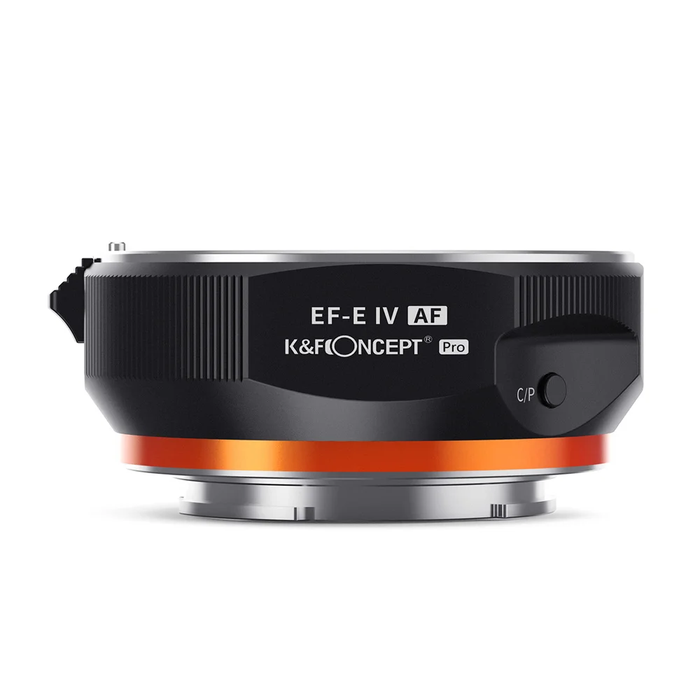 K&F Concept Auto Focus Mount Adapter EF/EF-S to E Electronic Lens Adapter for Canon EF EF-S Mount Lens to Sony E Mount Cameras