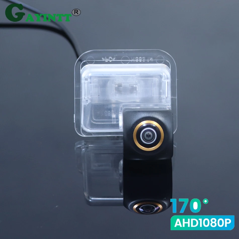

GAYINTT 170° 1080P AHD HD Car Backup Parking Camera For Mazda CX-5 CX 5 CX5 CX-7 CX7 M6 Install in Original License Plate Hole