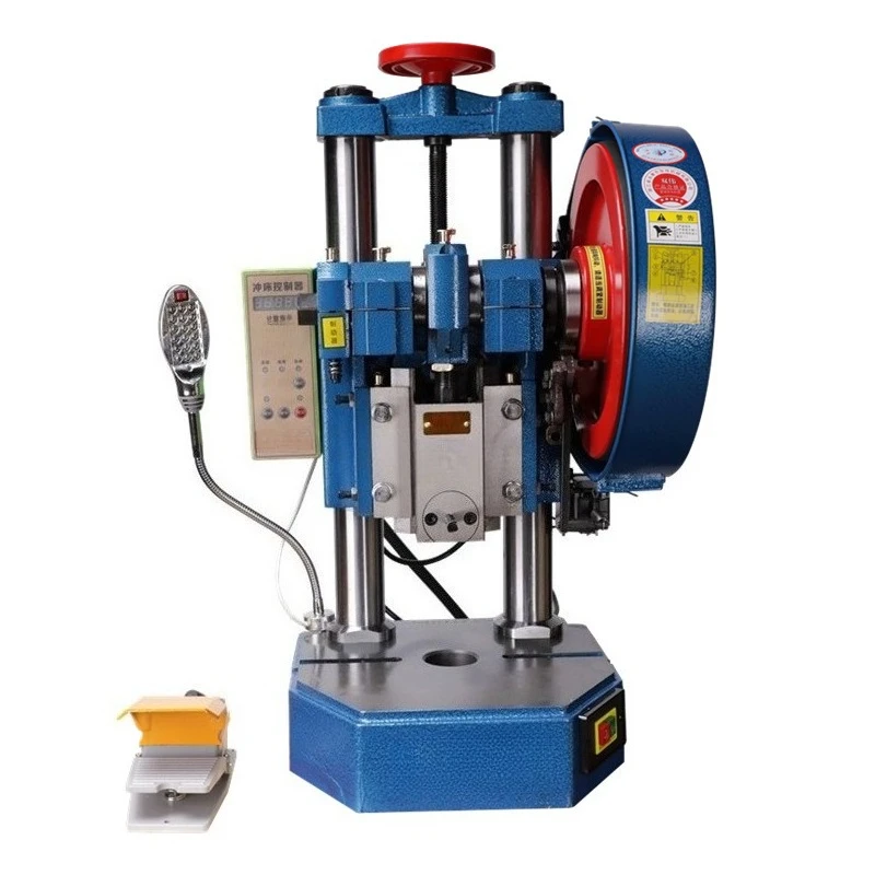 Manual small electric punch press, automated precision stamping machine