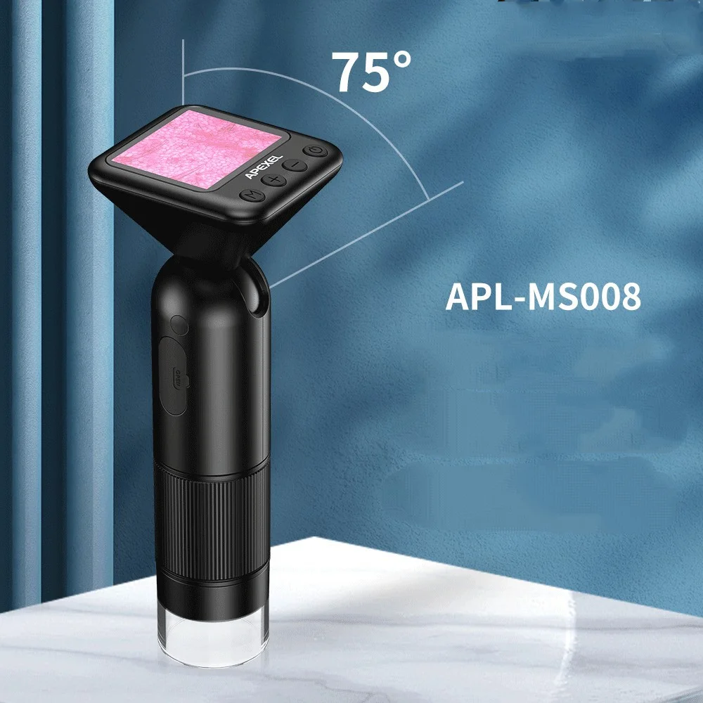

Outdoor Portable Circuit Board Detection and Amplification 1Um Delay Photography High-Definition Microlens with Screen