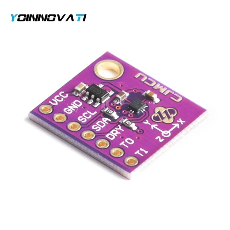 1pcs HSCDTD008A 3-Axis Three Axis Magnetometer Compass Magnetic Sensor Module 3.3V to 5V IIC I2C Interface CJMCU-008