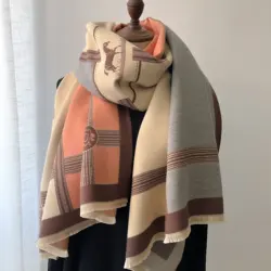 Winter Cashmere Scarf Women Luxury Print Female Shawl Wrap Scarves Lady Thick Warm Blanket Gift Echarpe Pashmina