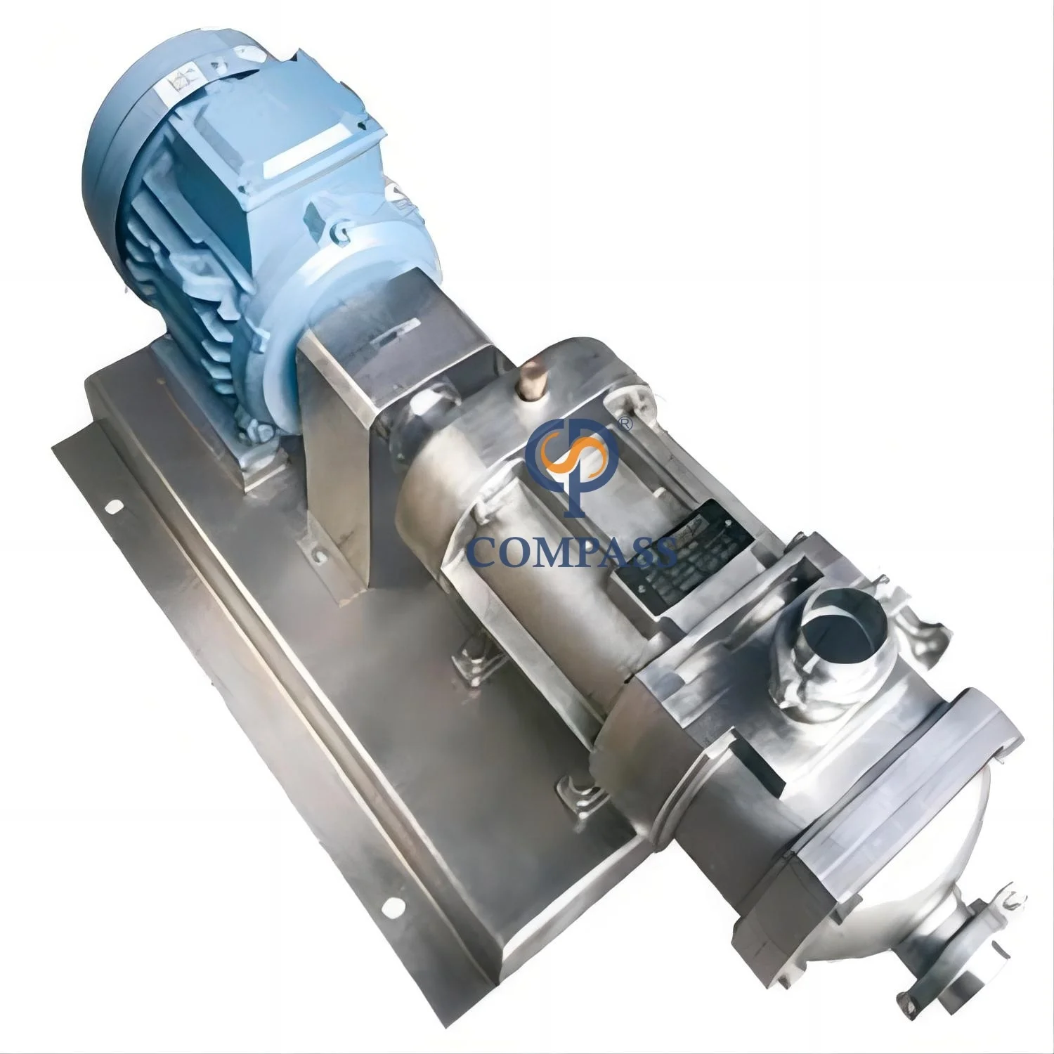 

15HP 11KW XSPXP-160 Sanitary Stainless Steel SS304 Double Screw Parallel Pump With Silicone Stator And Electric China Motor