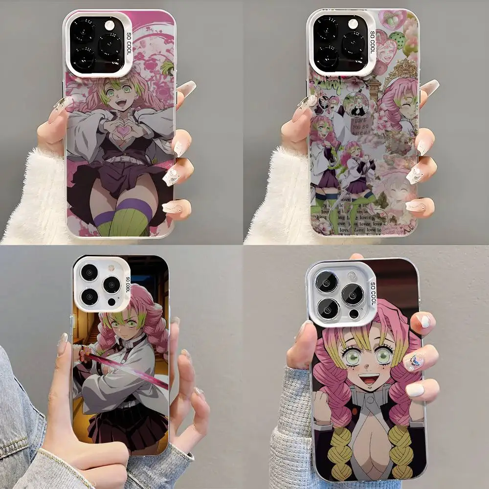 

Anime M-Mitsuri K-Kanroji Phone Case Phone Case For iPhone 14 16 15 11 12 13 Pro Max Mini Plus Shockproof Cover