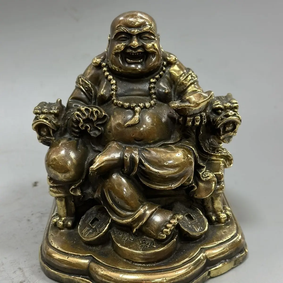 Laughing buddha wealth maitreya buddha Statue Sculpture Figurines Home Garden Decoration Statues For House