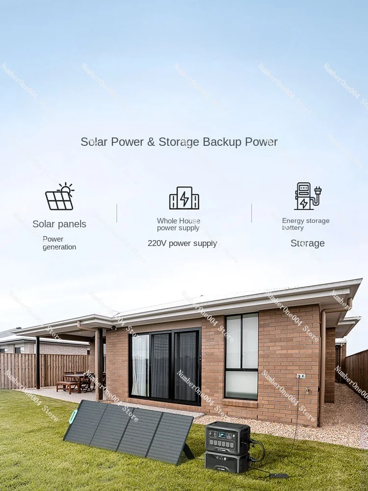 Outdoor energy storage power Large capacity high power battery 220v fast charging portable battery emergency 3000W