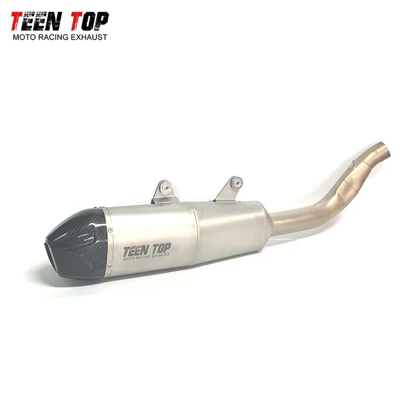 TitaniumAlloy Slip-on Exhaust For KTM 250SXF 350SXF 250XCF 350XCF Exhaust Muffler DB Killer 250 350 SX-F XC-F Exhaust Pipe 2023+
