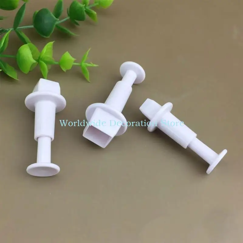Q39B Biscuit Cookie Cutter Pastry Plunger 3D Stamp Die Fondant Cake Decorating Tools