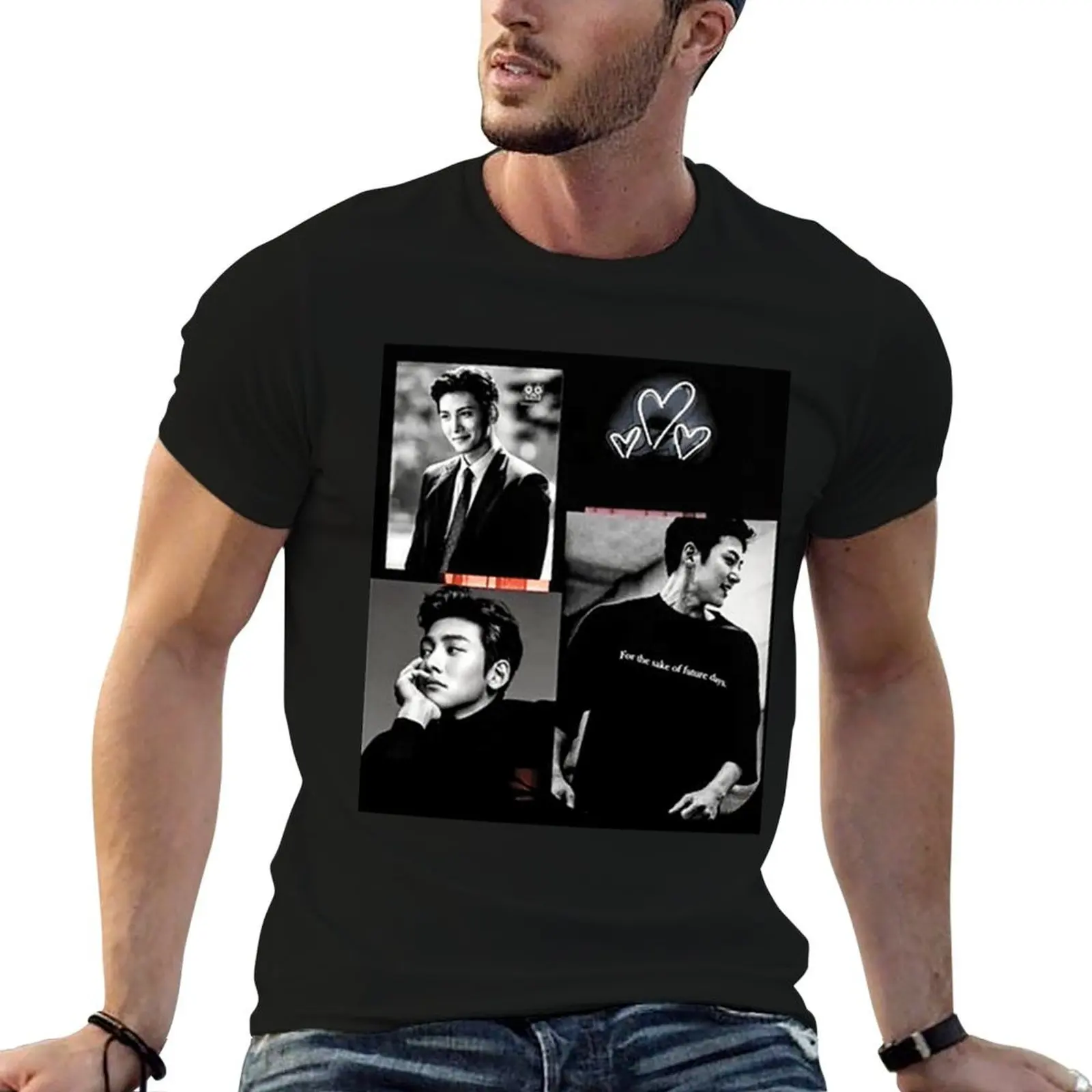 

Ji Chang wook T-Shirt t shirt for man essential t shirt T-Shirt