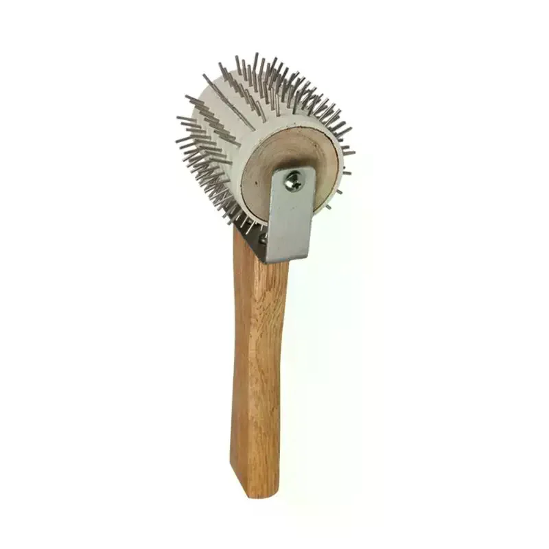 Wheel Uncapping Fork Gear Bee Honeycomb Rake Needle Roller Honey Extracting Tool Beekeeping Supplies Tools