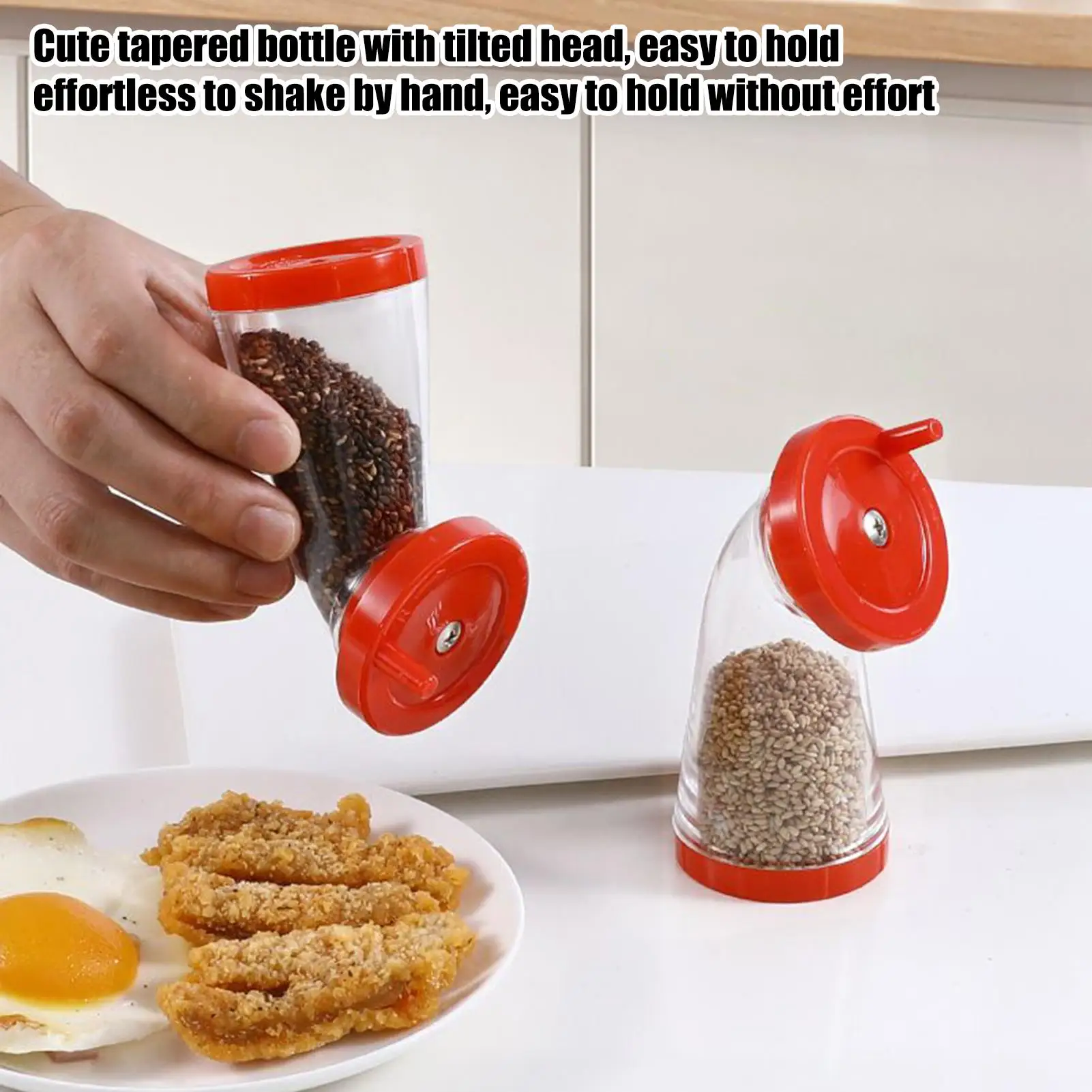 Manual Sesame Grinder Hand Seasoning Crusher Tool Handmade Salt Or Pepper Grinder for Home Kitchen Salt Pepper