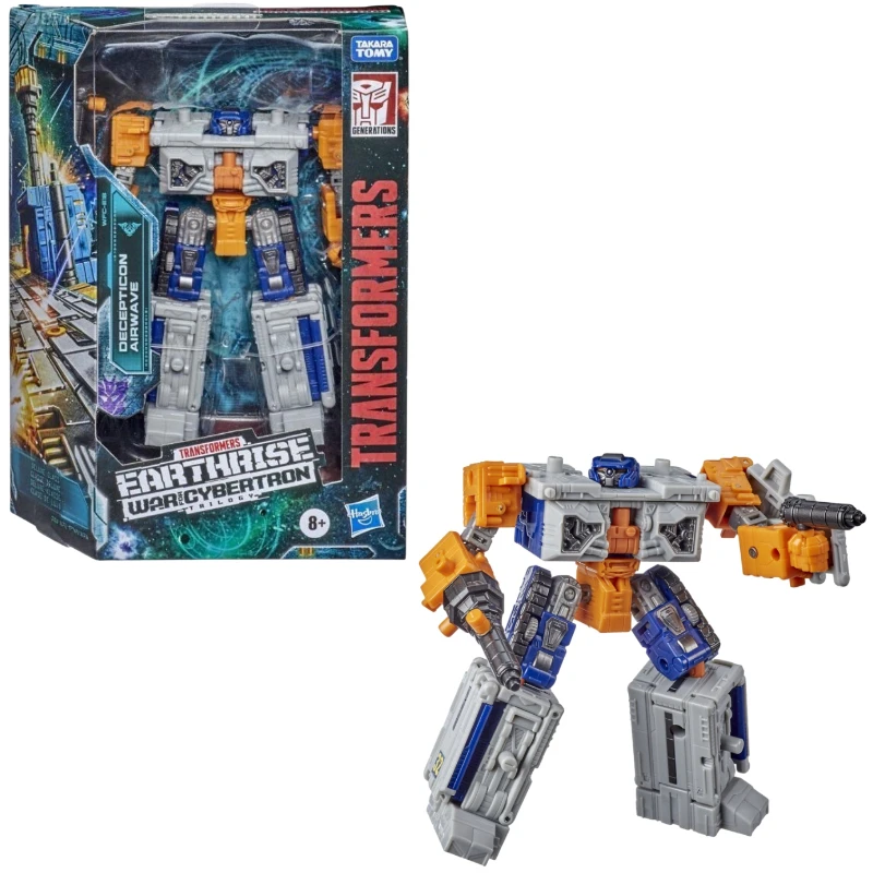 Takara Tomy-figuras de acción de Transformers, clase Deluxe, WFC-E18, Airwava, Robot, regalos, pasatiempos coleccionables