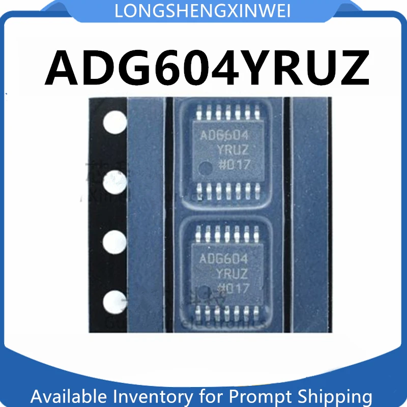 1PCS ADG604 ADG604YRU ADG604YRUZ NEW TSSOP14 Terminal Multiplexing Switch Chip in Stock