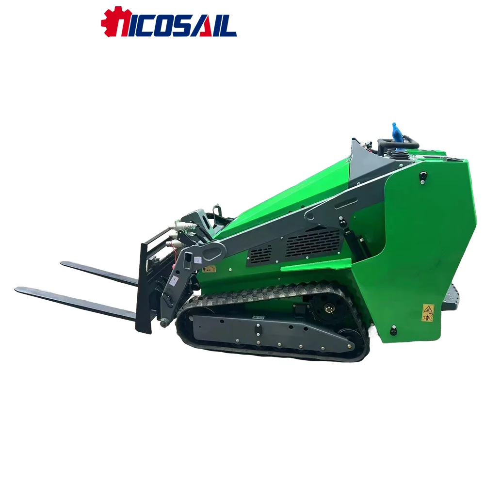 

Mini skid steer loader with diesel Kubota engine, factory price