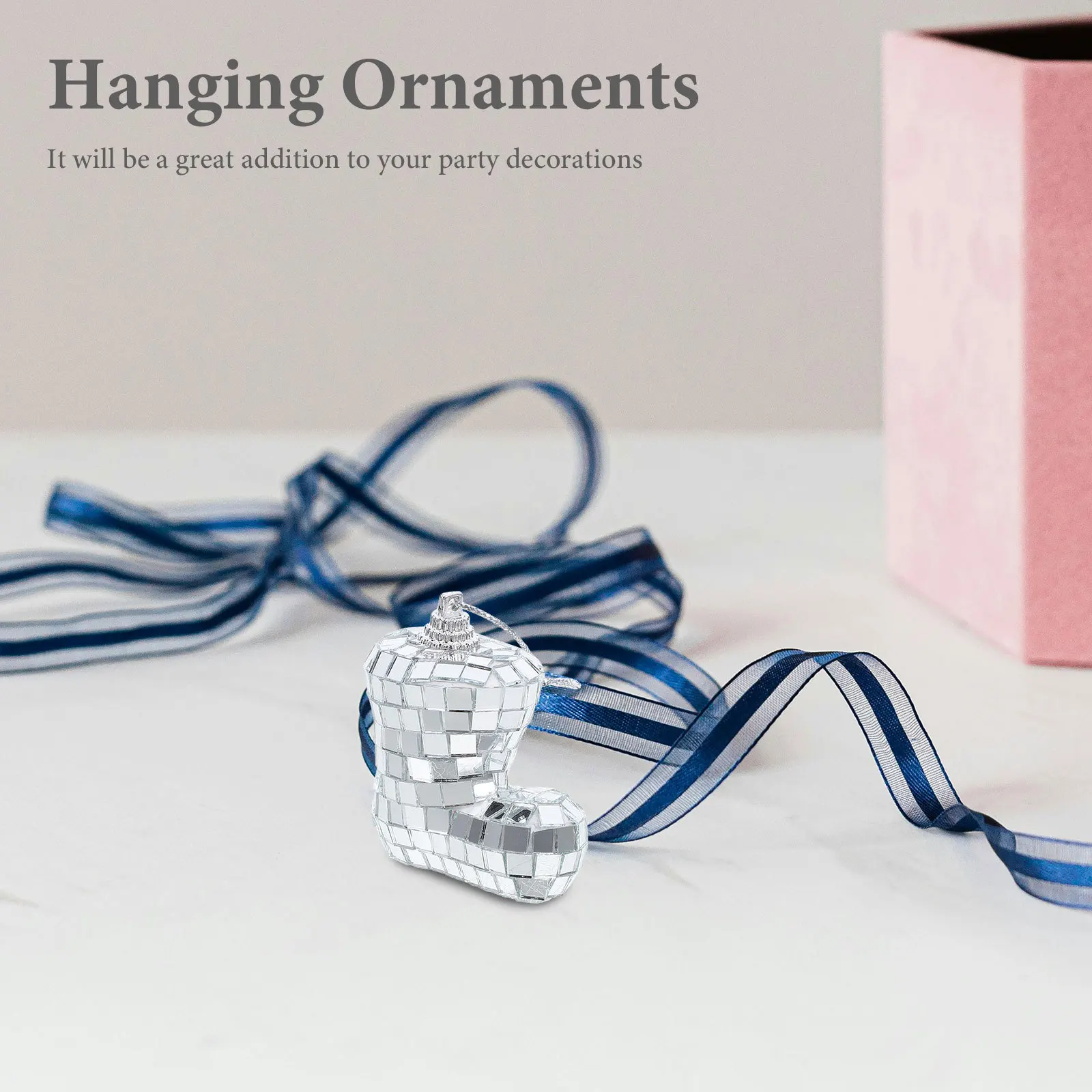 

Club Disco Ball Mirror Ornaments Decorative Balls Hanging Decoration Hangings Lights for Parties