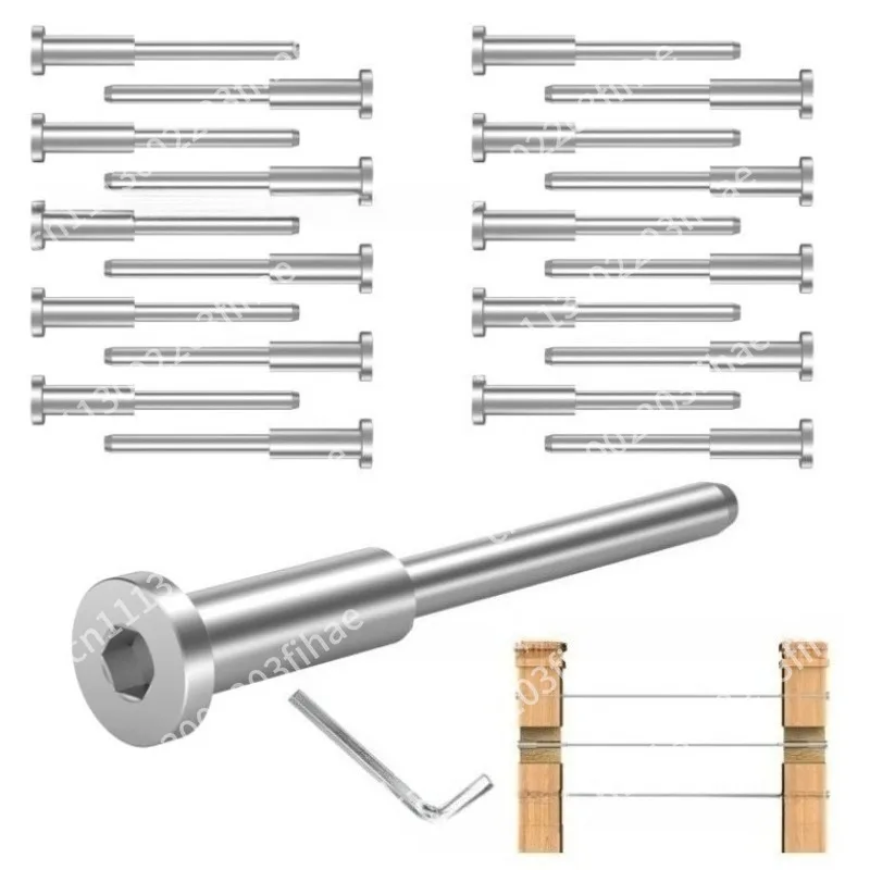 100-Pack Invisible Cable Railing Kit T316 Stainless Steel 1/8