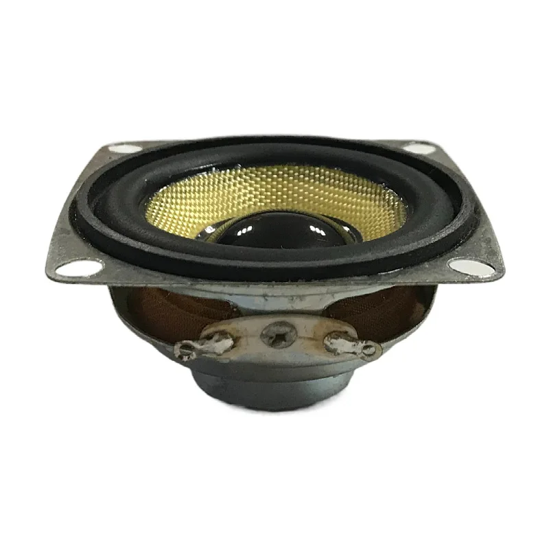 RMS Power 5W Neodymium-magnet 2Inch Square Speaker Factory Glass Fiber Cone Rubber Edge 4Ω/8Ω Optional 52mm Full Range Speaker