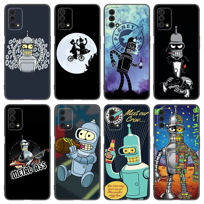 Cartoon F-Futuramas Phone Case For OPPO Reno 10 11 Pro A55 A57 A58 A72 A74 4G A54 A78 A98 5G A53 A93 2020 A15 A16 A17 A38 A76