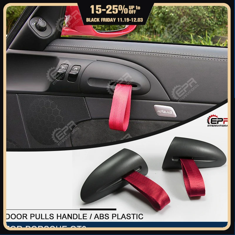 

For Porsche GT3 RS Tuning Pulls Door Handles Doorknob (987 Cayman/ 987 Boxster/ 997 Carrera) Car Door Knobs