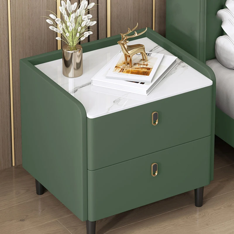 Women Storage Nightstand Item Dormitory Living Room Nordic Bedsides Table Drawers Green Szafka Nocna Bedrooms Furniture