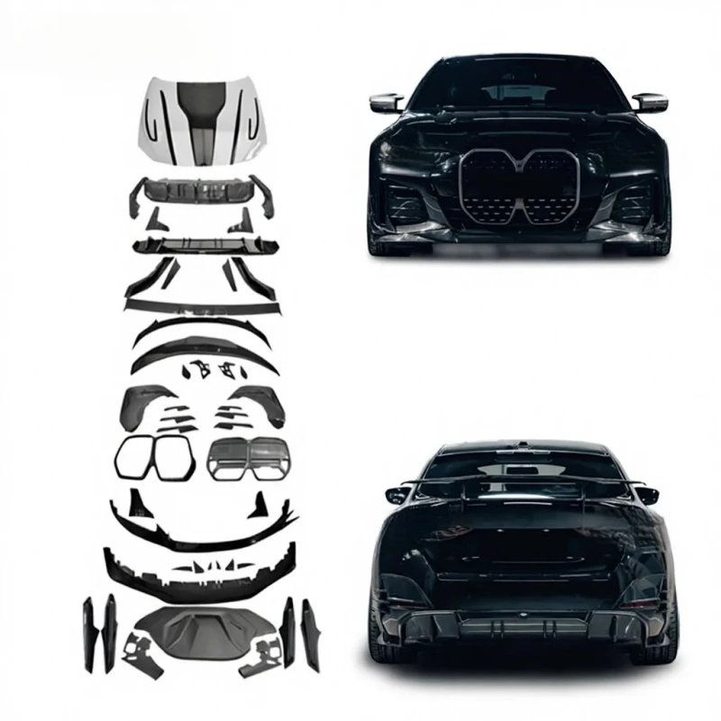 

Hot selling Exterior Restyling for 2021+ Automotive Facelift MIW Style Carbon Fiber Conversion Kit Car Mod