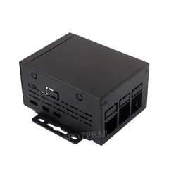 Industrial grade large space metal Case D Raspberry Pi 5 For official Active Cooler PCle/PoE HAT