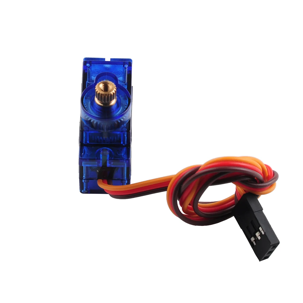 TS90M 9g Micro Analog Servo Full Metal Gear 2.2kg High Torque Servo Motor 4.8V-6V for RC Car Airplane Model DIY Steering Toy