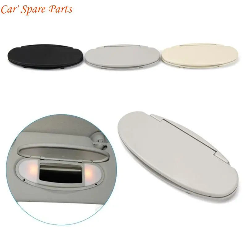 Y4UA Sun-Visor Compatible-For R50 R56 R60 51167361833 Interior Car Sunvisor-Shield with Makeup Mirror Cover Auto Accessories