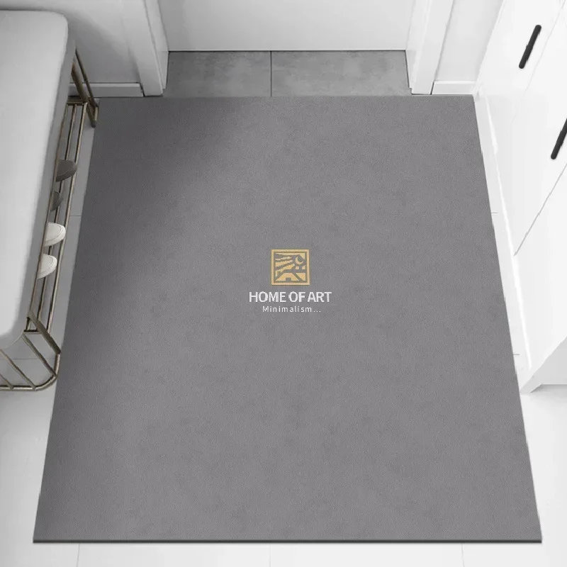 

Впитывающий Коврик для ванной комнаты, нескользящий коврик для ванной комнаты, коричневый