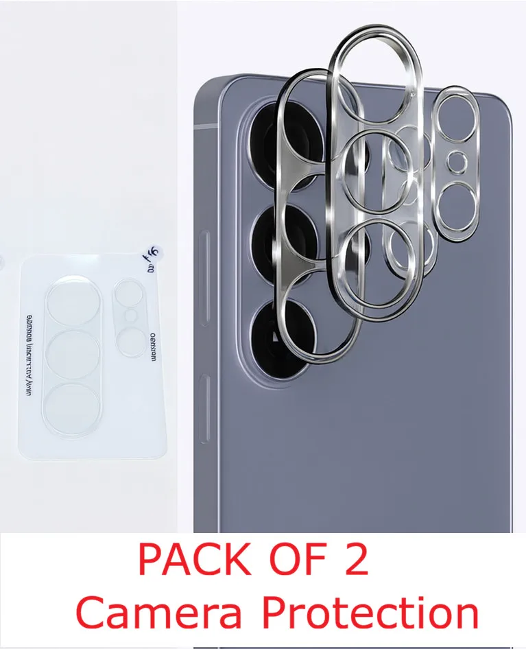 3D HD für Samsung Galaxy S26 Ultra S25 Klarer Kameralinsen-Schutz Rückseitiger Gehärteter Glas-Schutzdeckel