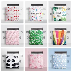 Poly Mailer 10PCS 25.5*33 Colorful Mix Pattern Clothing Bags Poly Mailer Self Seal Envelopes Gift Bag Courier Shipping Envelopes