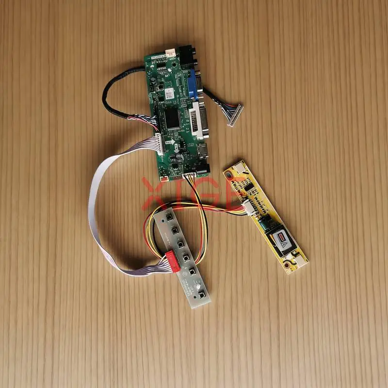 

For LM150X08 LM150X07 LM150X06 LC150X08 LCD Display Controller Drive Board Kit 1024x768 LVDS 20-Pin 1024*768 VGA+DVI+HDMI 2-CCFL