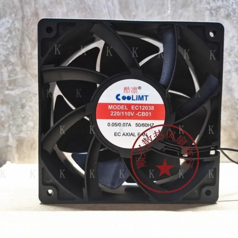 C for   COOLIMIT EC12038 220/110V-CB01 0.05/0.07A Waterproof Cooling Fan