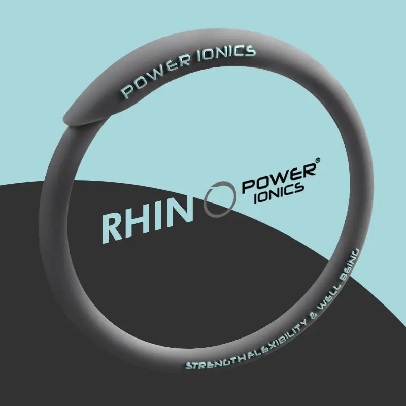 Original POWER IONICS Fashion Rhino Bracelet, Couple Sports Negative Ion Energy Bracelet