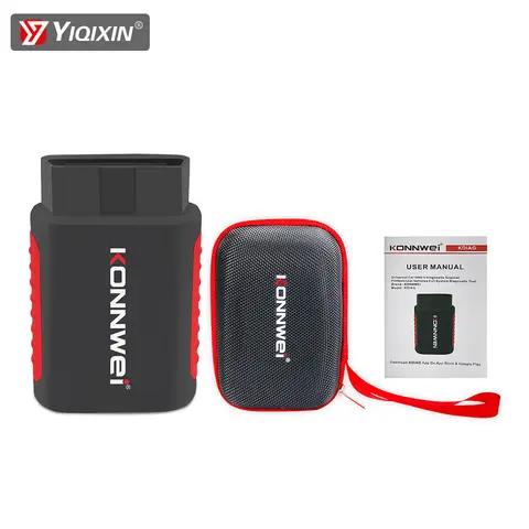 KONNWEI KDIAG MINI 2025 풀 시스템 자동 스캐너 ECU 프로그래머 블루투스 리더 리셋 SAS EPB 서비스 OBD2 자동차 진단 도구