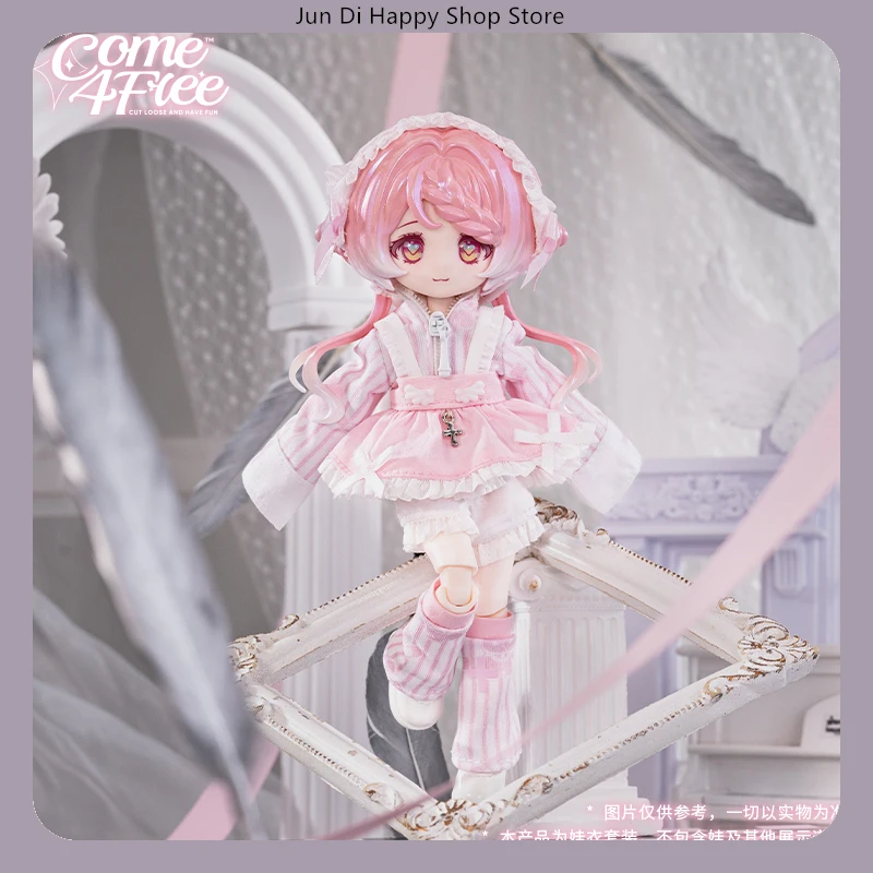 

COME4FREE 1/12 Одежда для кукол BJD, повседневная серия, набор одежды в стиле реанимации в форме сердца для одежды для кукол OB11