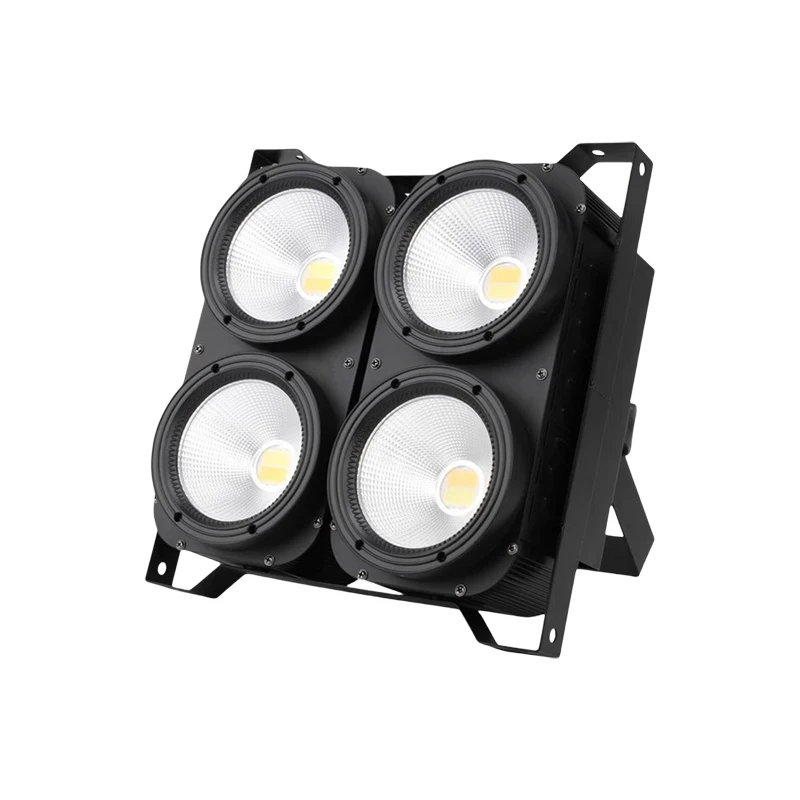 4Eyes 400W LED COB Blinder Professional Audience Stage Lighting Effect DMX DJ Disco Bar Club Party Wedding Birthday Lights