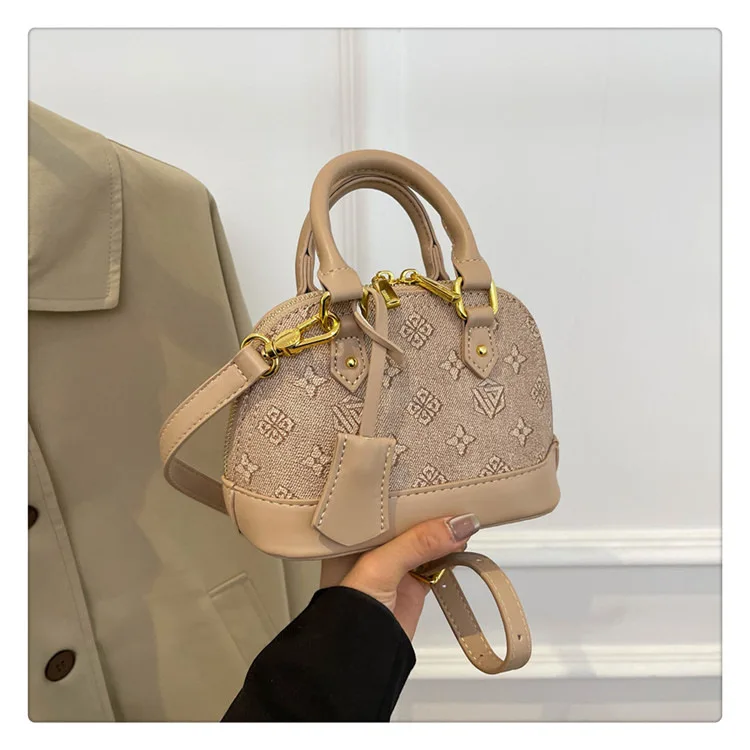 

Винтажная женская сумка-ракушка 2025 года — стильная сумка через плечо большой вместимости, модная сумка-хобо в стиле ретро для работы и повседневного использования