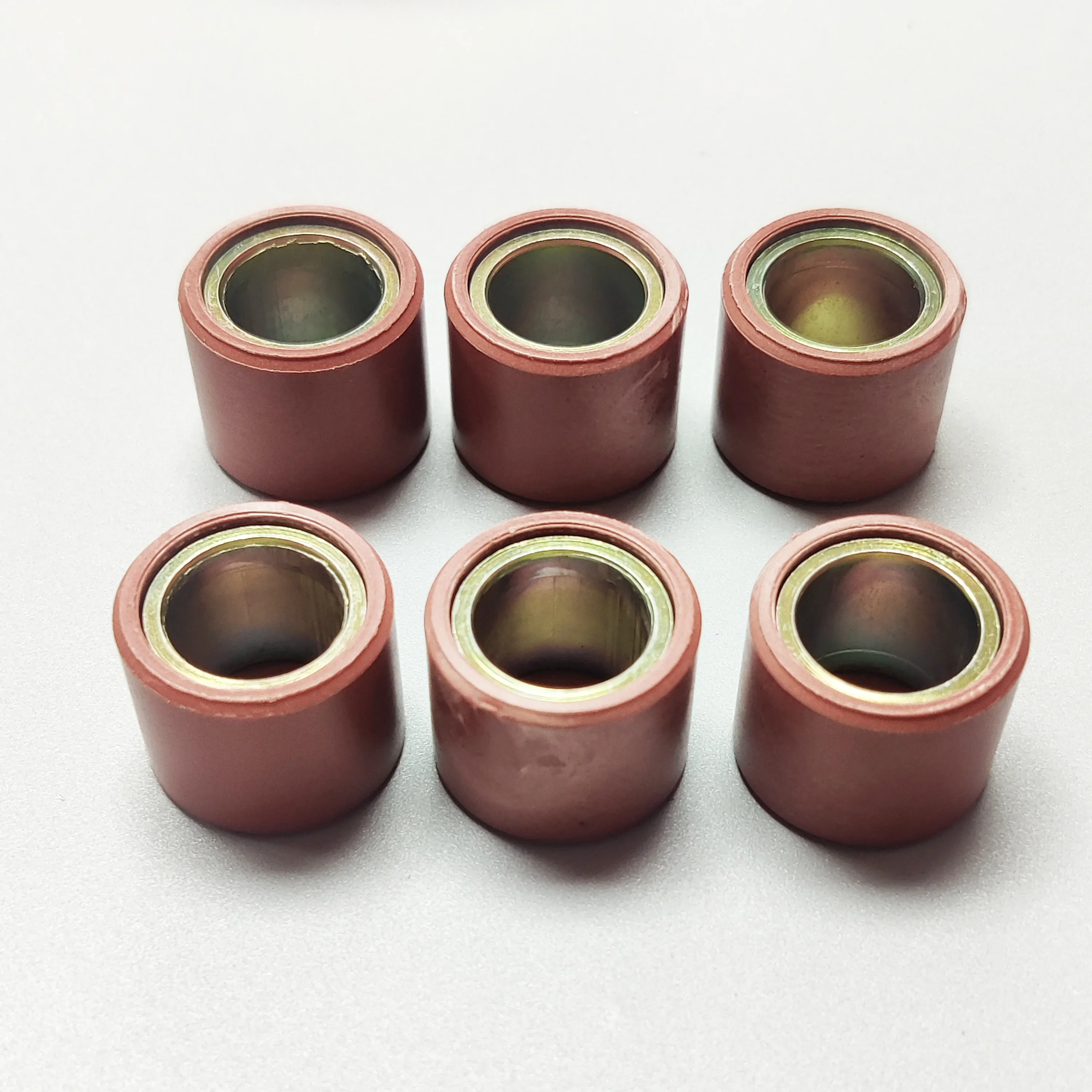 6pcs 21x17mm 13.8g Variator Clutch Roller Weight Tuning Kit for Vespa Gts Super 300 Granturismo Gtv 125cc 200cc 250cc 300cc TW