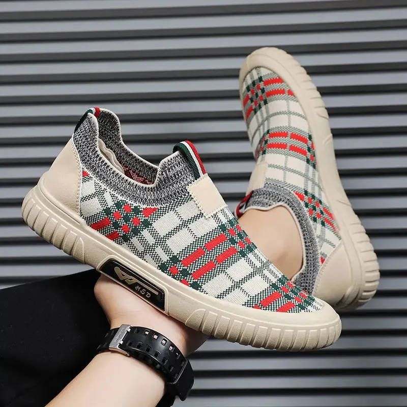 Summer New In Casual Shoes for Men Breathable Sneakers Cheap Liquidation Footwear Offer Retro High Quality Fashion 2024 Man Shoe