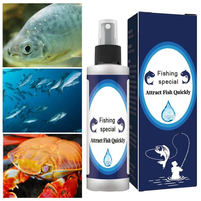 

Fish Attractant Natural Scent Fishing Lures Baits 30ml Effective Bait Fishing Agent Lures Liquid Attractant For Lakes Reservoirs