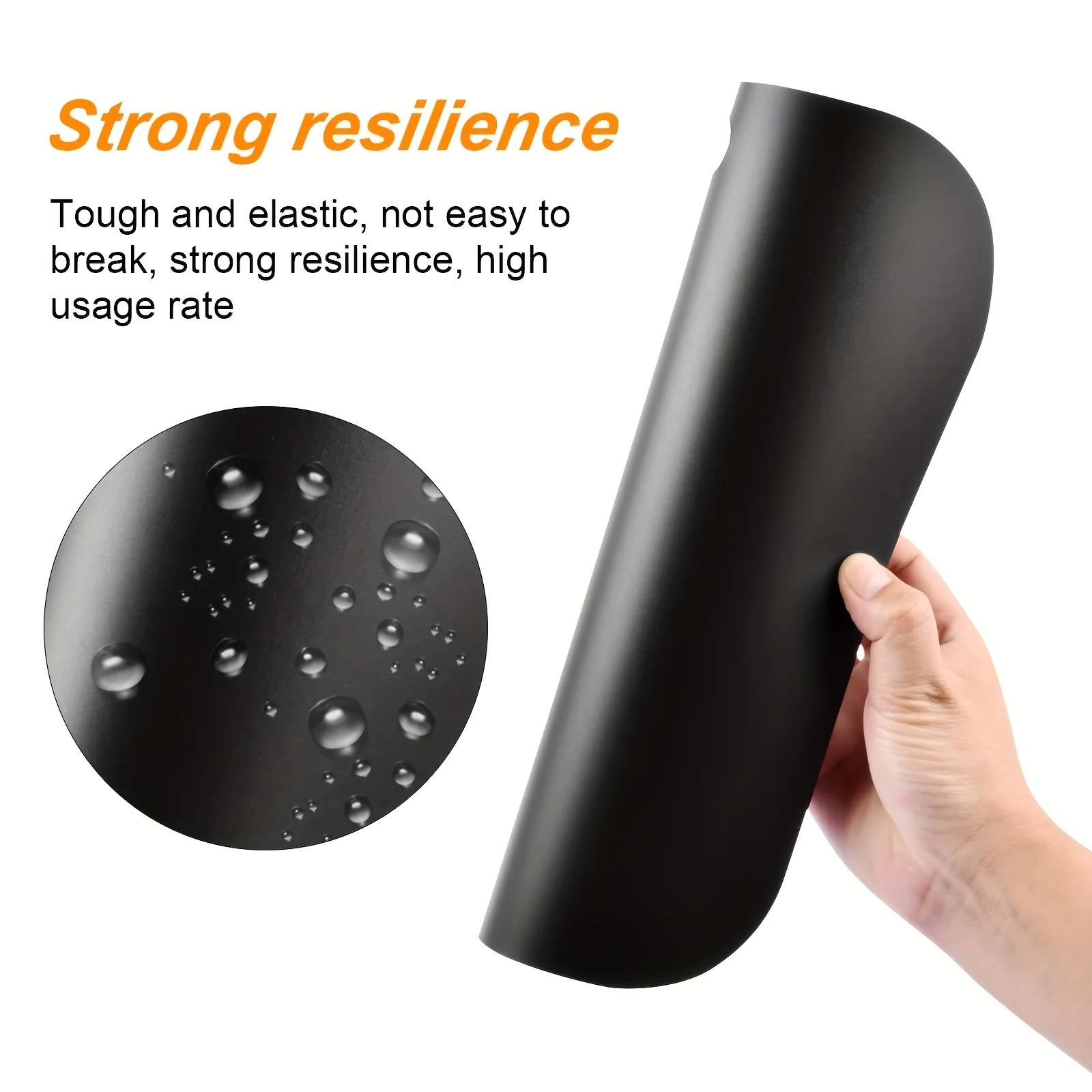 Shaper per scarpe in plastica nera da 8 pezzi: supporto elasticizzato per scarpe di fascia alta durevole, accessori per modellanti per scarpe da uomo e da donna