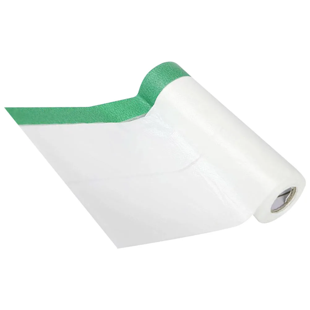 

1 Roll Wall Protection Film Heavy Duty Paint Masking Paper for Automotive Furniture Indoor Use Plastic Cover for Painting Home