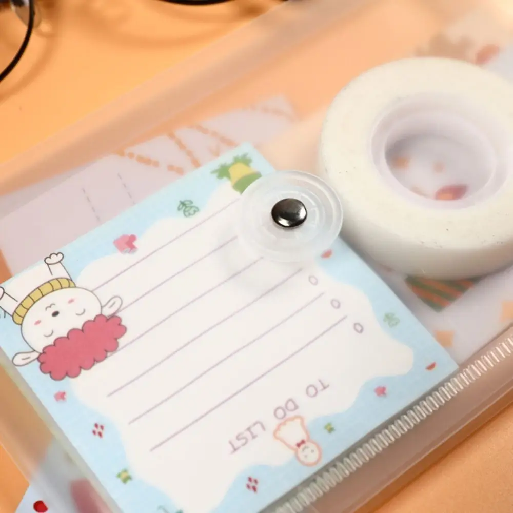 High Quality A5/A6 File Folder Transparent Waterproof Document Folder Plastic Card Paper File Holder Gift