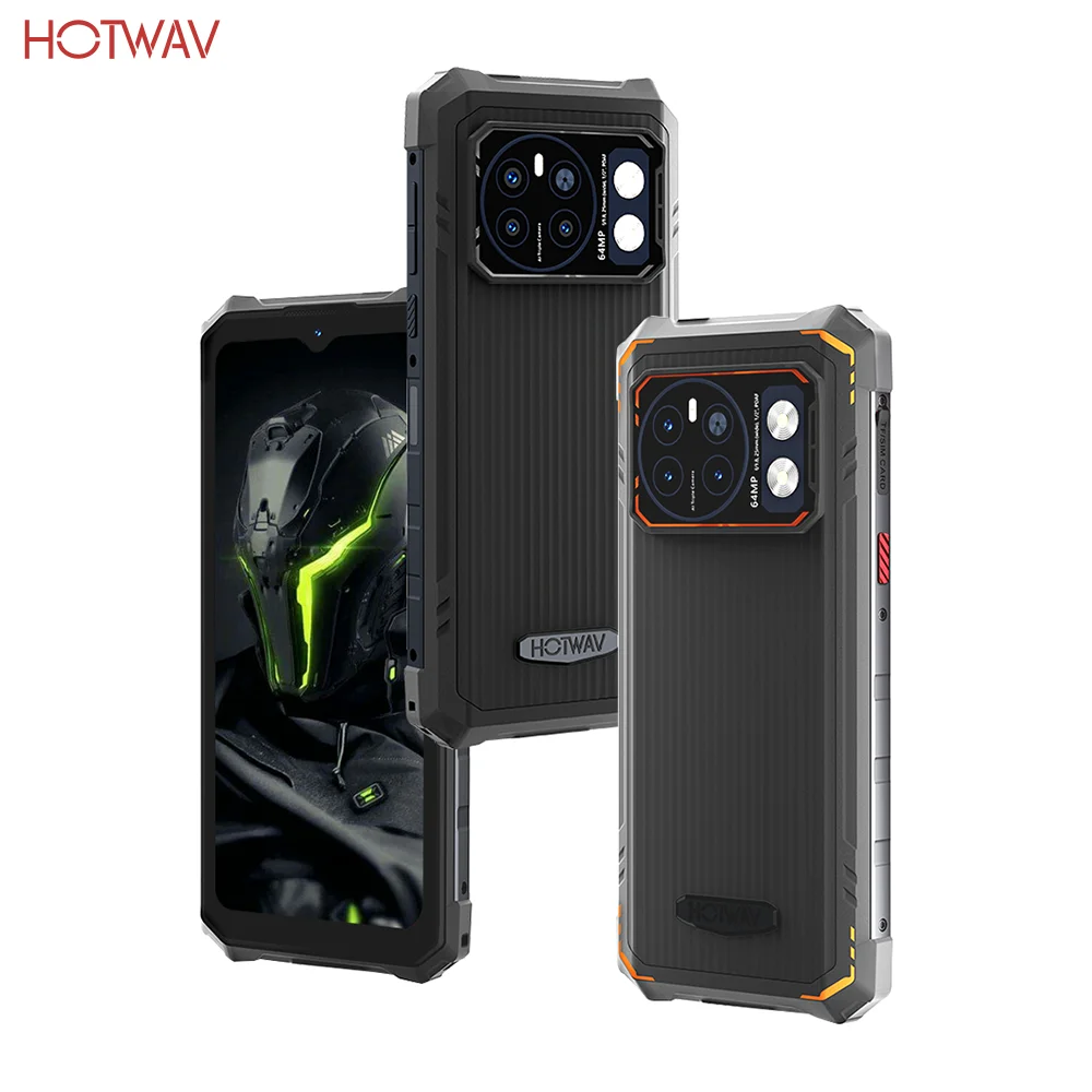 HOTWAV Cyber 13 Pro 150LM Flashlight 12GB+256GB(Up to 20GB RAM) 6.6'' FHD+ 2K 10800mAh 20W Fast Charging 64MP Android 13 Global