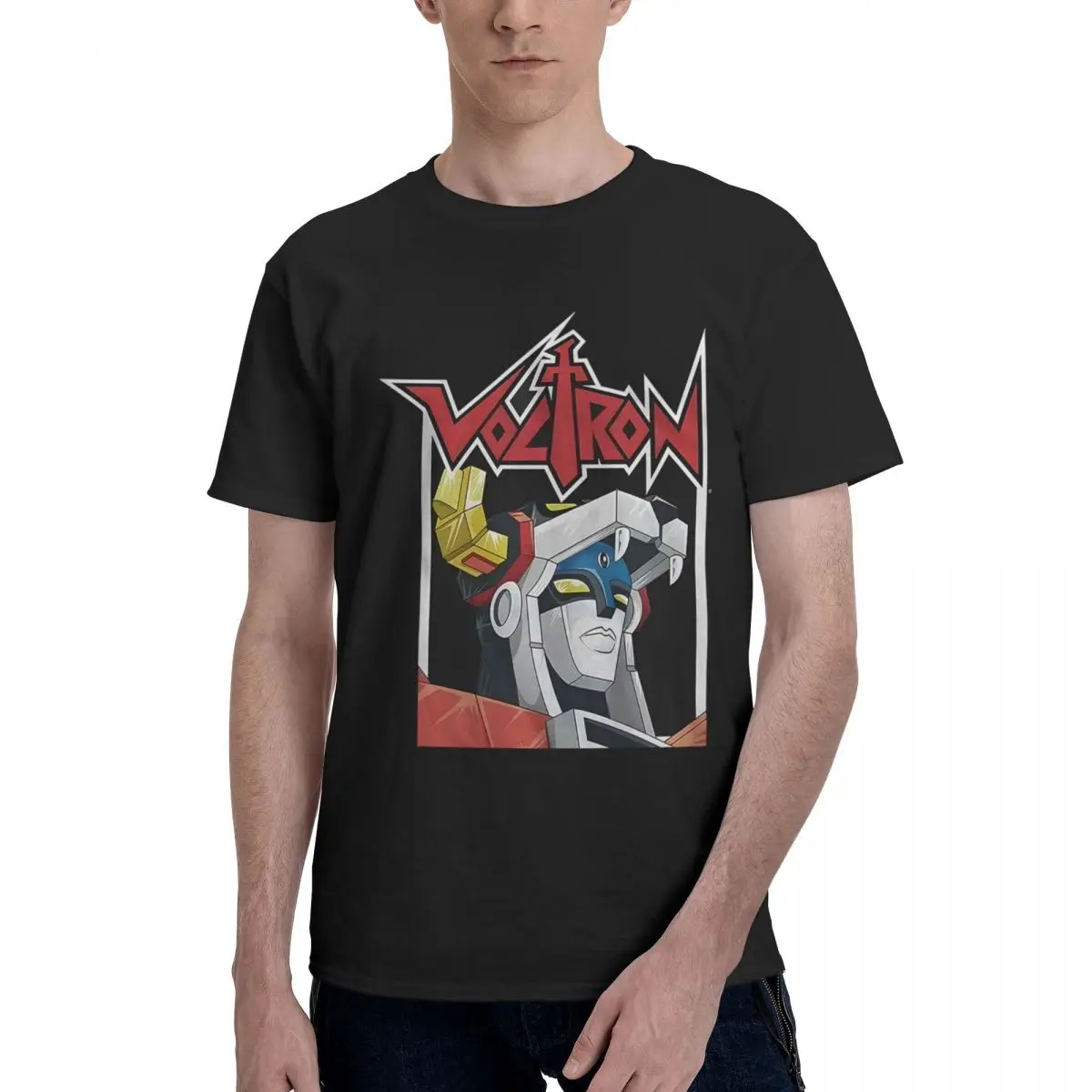 

Voltron In A Box 100% Cotton Casual Breathable Confortable Tops Funny T-Shirt For Men T Shirt Men