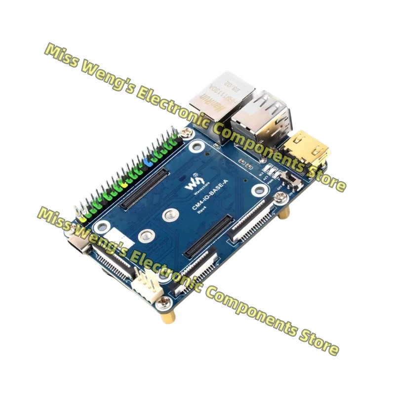 

Плата расширения CM4 Версия Lite Встроенный порт HDMI/RJ45 Gigabit Ethernet/двойной CSI/M.2 CM4-IO-BASE-A IO-BASE-BOX IO-BASE-Acce